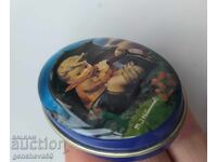 Vintage metal pill box