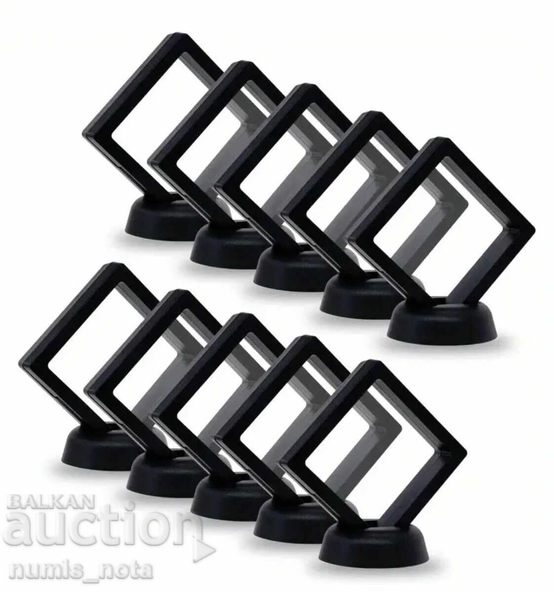 Magic frame - Magic stand for presenting coins and - 5 Magic frame - Magic stand for presenting coins and - 5