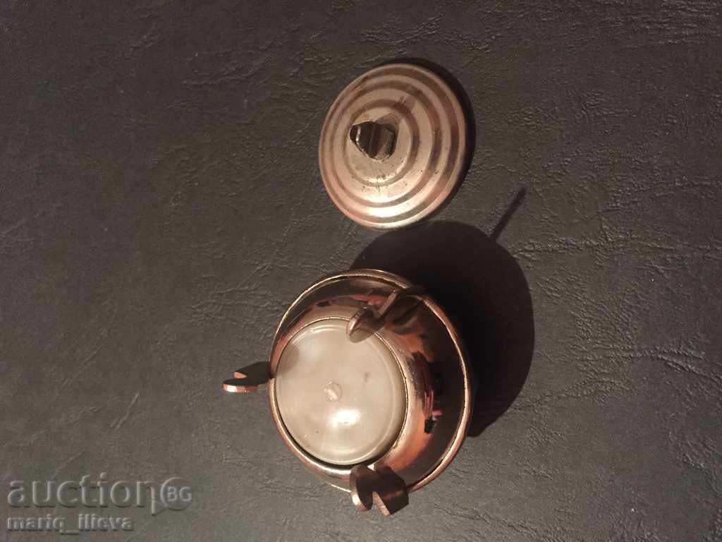 Auction  Caviar container, mustard container, caviar