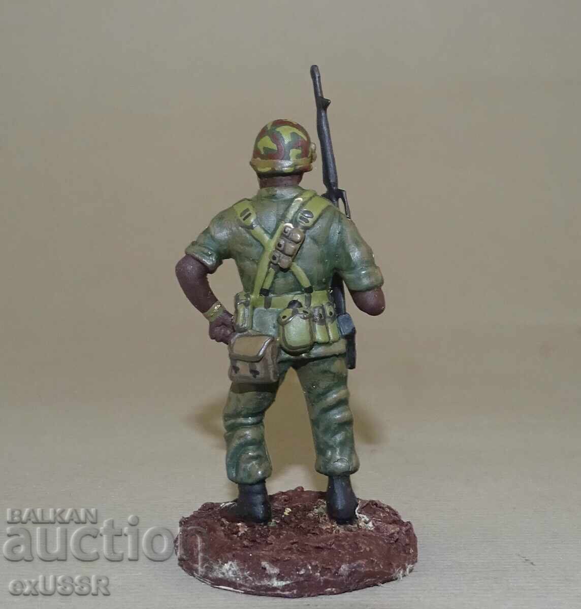 Аукцион Стар ръчно рисуван американски войник Аукцион Стар ръчно рисуван американски войник