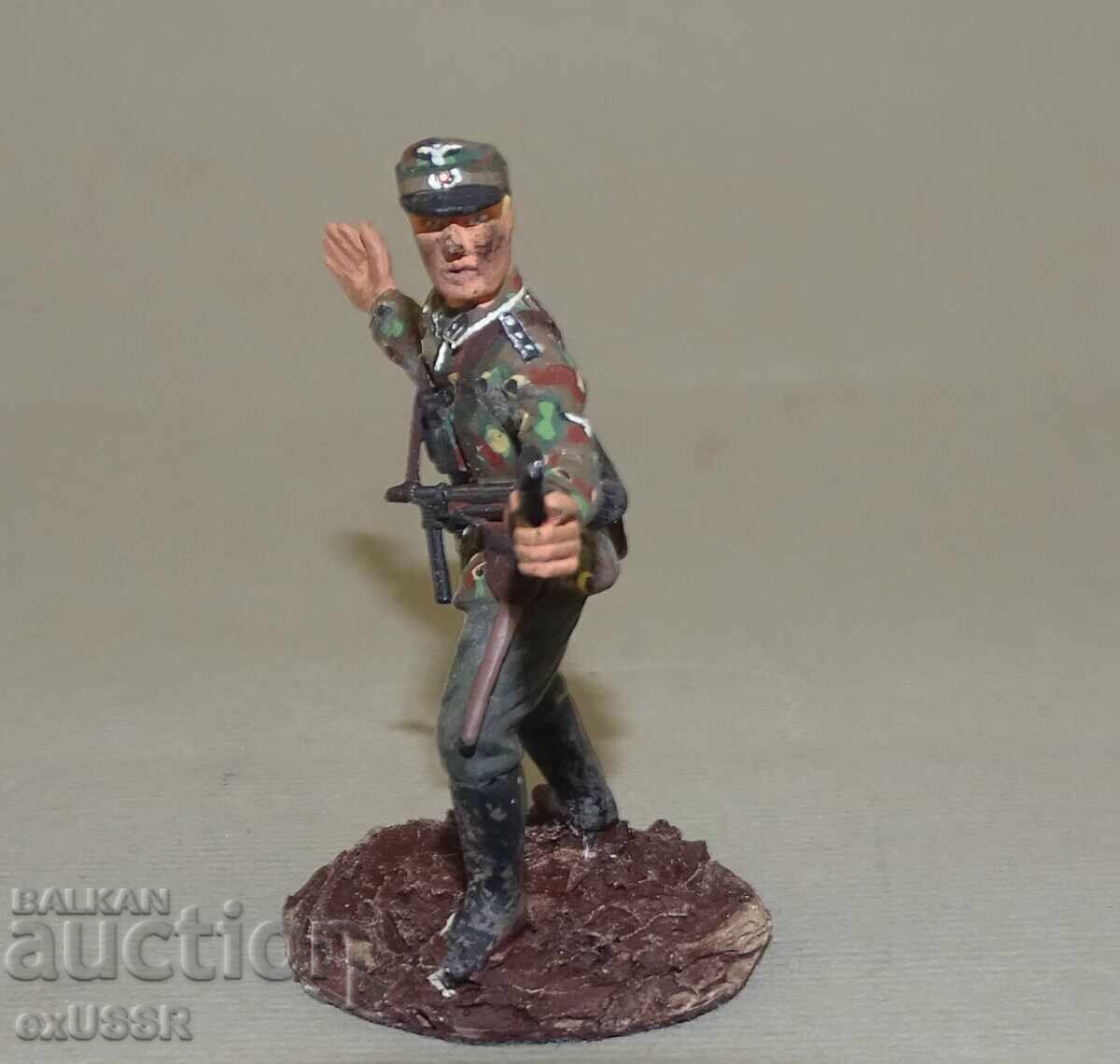 Soldat german vechi pictat manual din al doilea război mondial