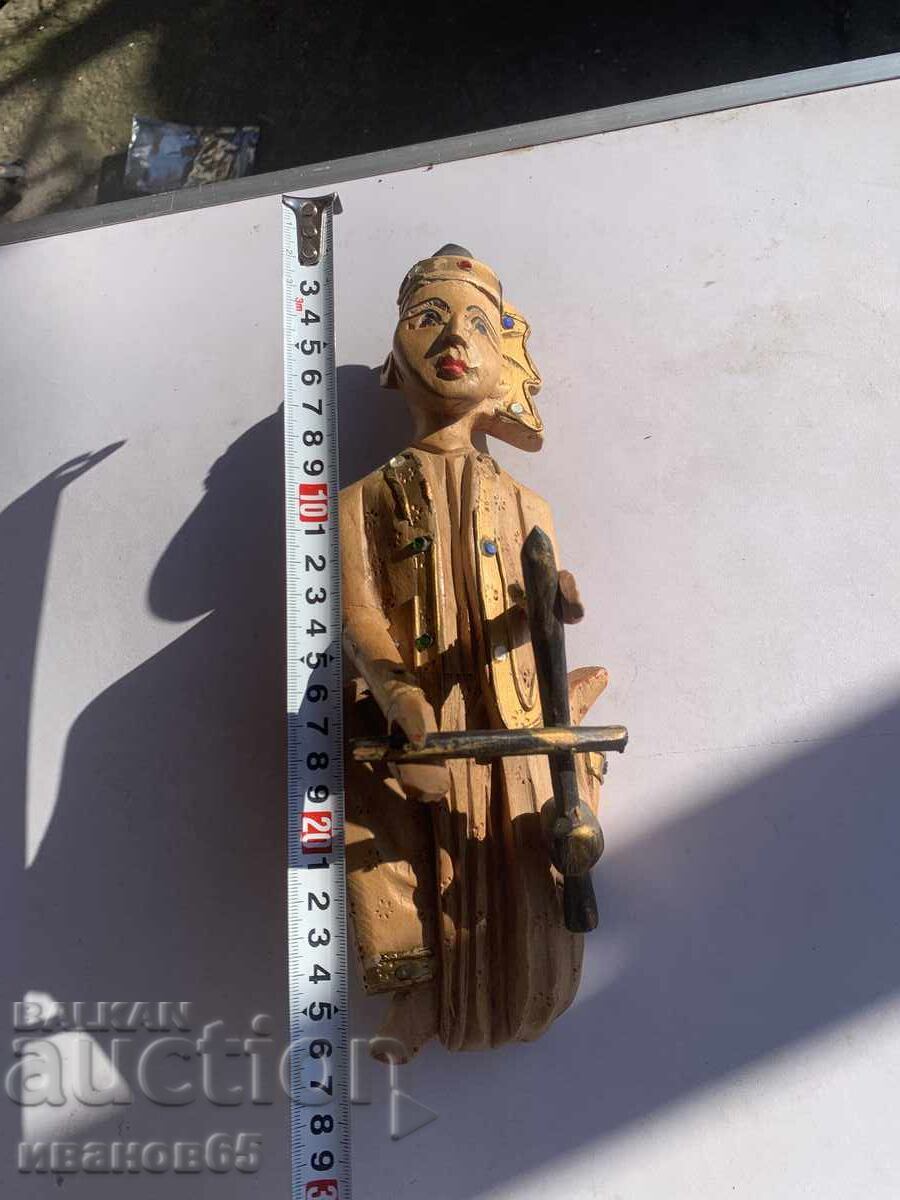 wooden figure wooden figure