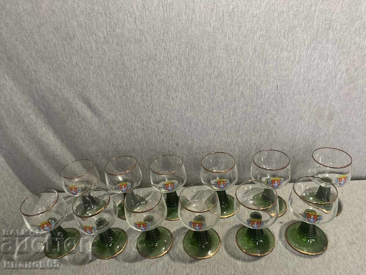 Set of German wine glasses with price 80.00 BGN | € 40.90 Set of German wine glasses with price 80.00 BGN | € 40.90