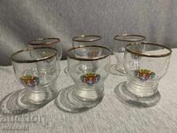 Set of German cups