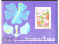 1979. Grenada Grenadines. Flowers. Block.