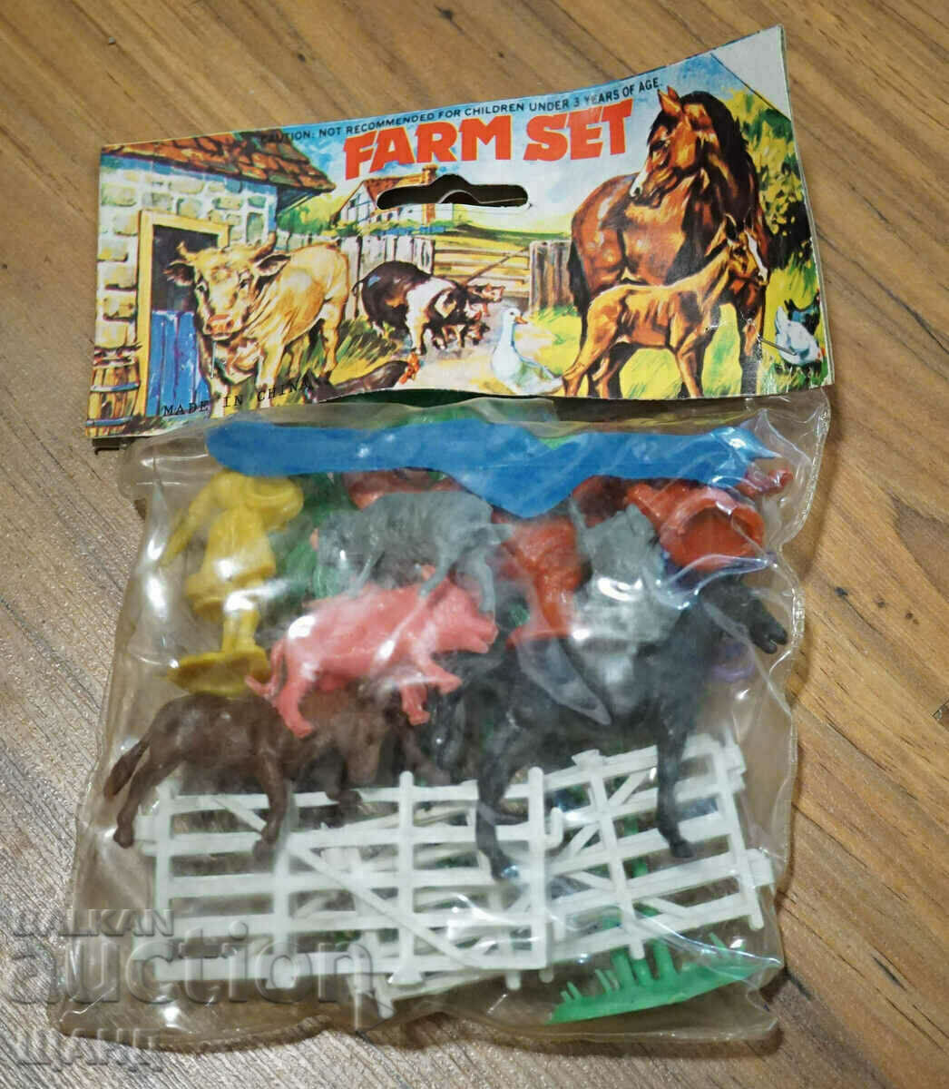 Auction Old Soc. Toys Animal figures pig, horse, farm Auction Old Soc. Toys Animal figures pig, horse, farm