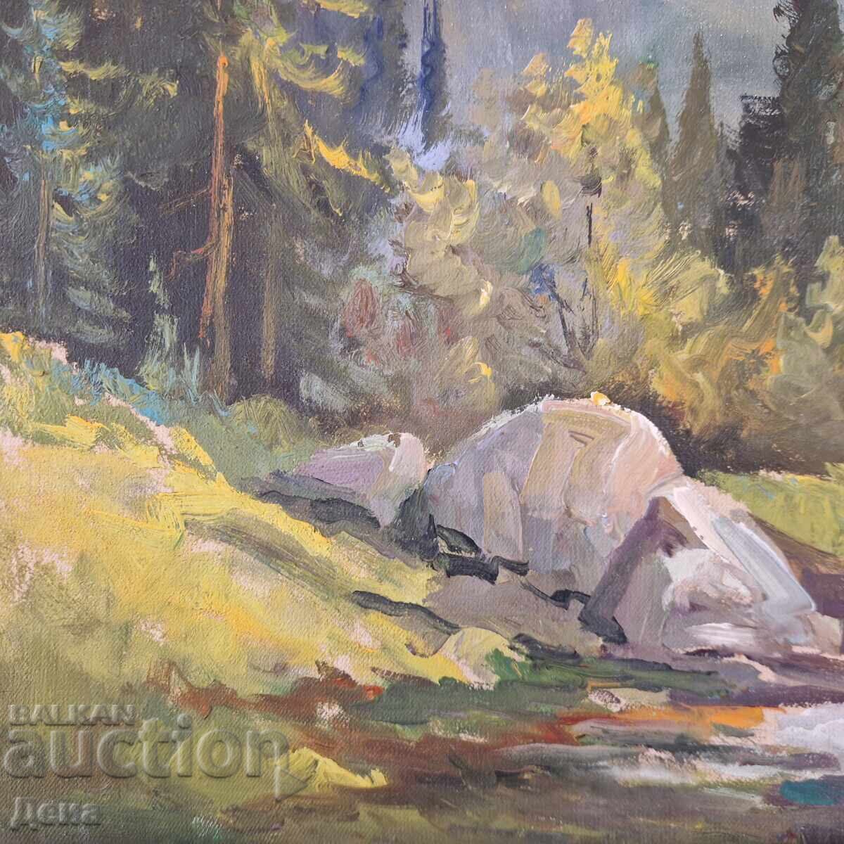 Delivery of Old master painting Delivery of Old master painting