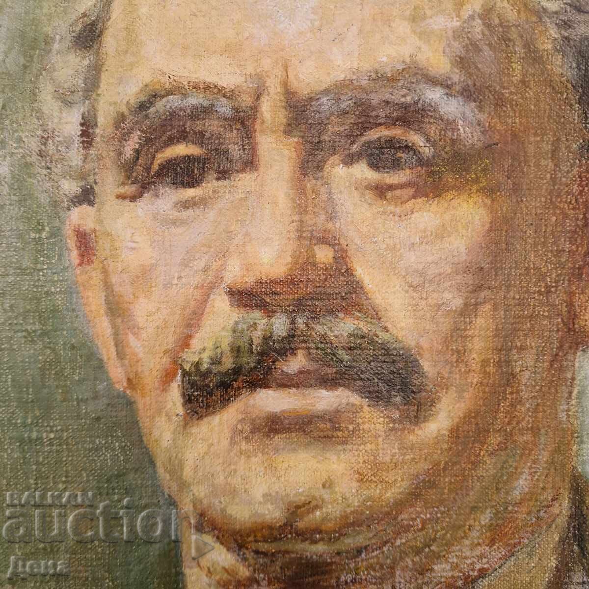 Auction  Masterful portrait of Georgi Dimitrov