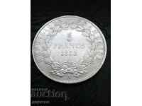 5 francs 1852 year Napoleon lll silver