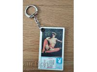 Playboy Original 1985 Keychain Calendar