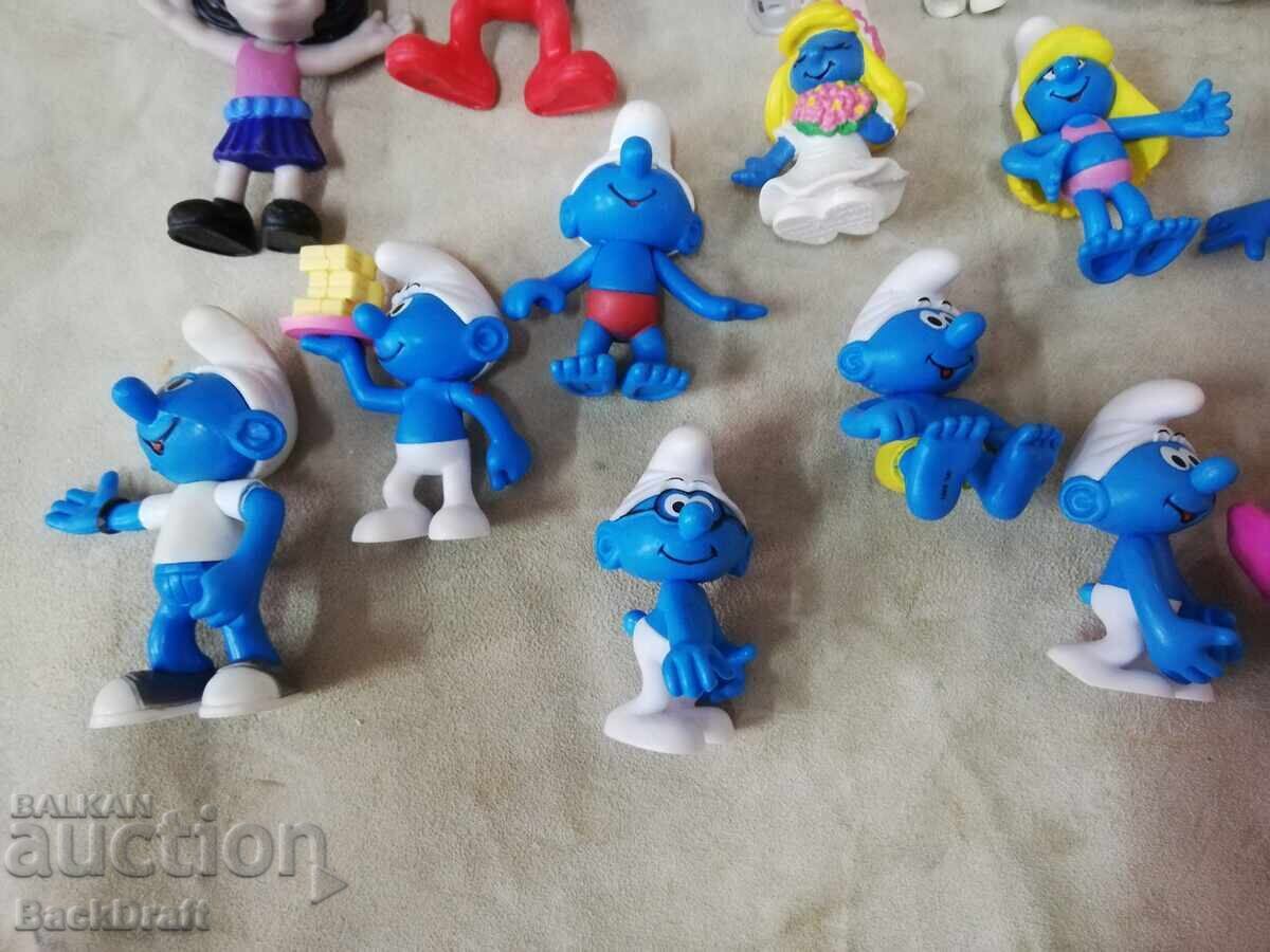 Lot of 19 pieces Figures, Toys Smurfs McDonald's 2013. with price 120.00 BGN | € 61.36 Lot of 19 pieces Figures, Toys Smurfs McDonald's 2013. with price 120.00 BGN | € 61.36