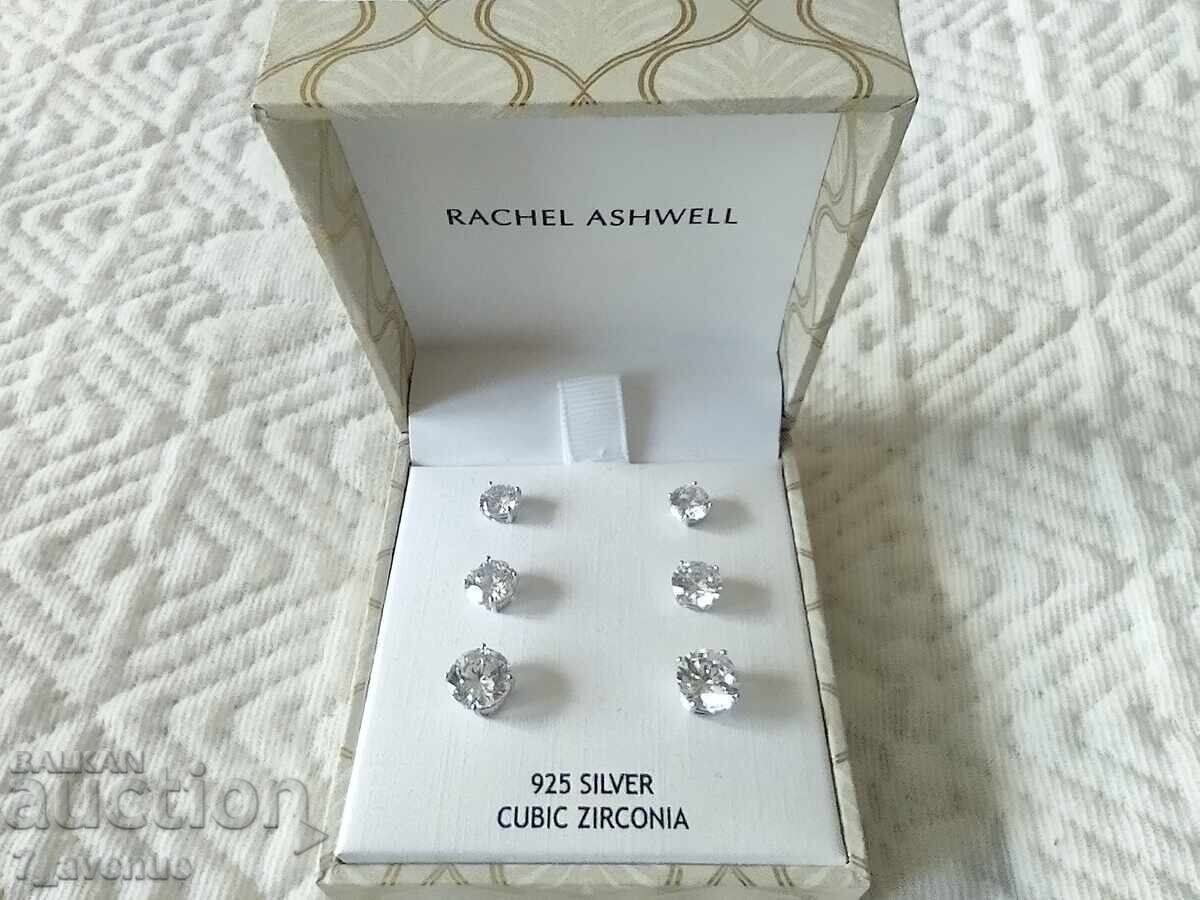 Delivery of Earrings set silver 925, white gold plating 1902.2025 Delivery of Earrings set silver 925, white gold plating 1902.2025