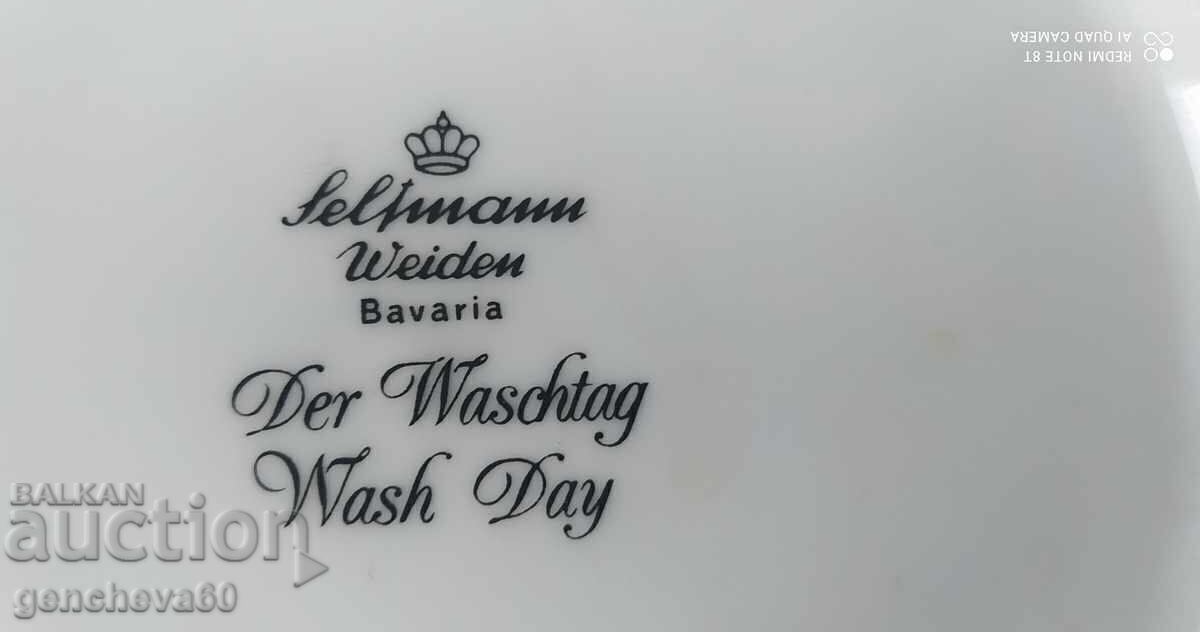 Licitație Farfurii din porțelan „Viața la țară” pentru decor Seltmann Weiden