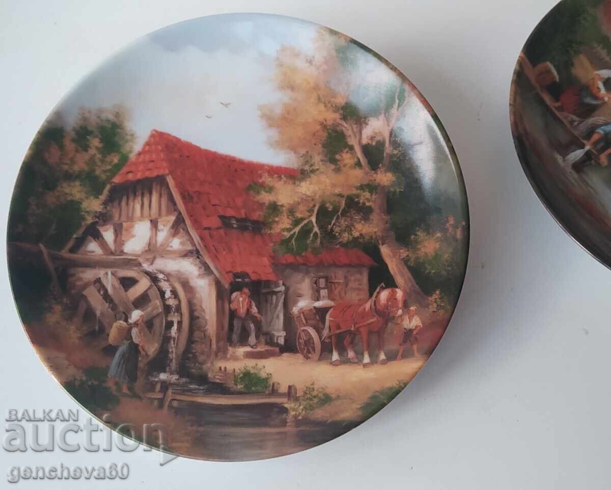 Porcelain plates, "Rustic Life" for decoration Seltmann Weiden - 5 Porcelain plates, "Rustic Life" for decoration Seltmann Weiden - 5