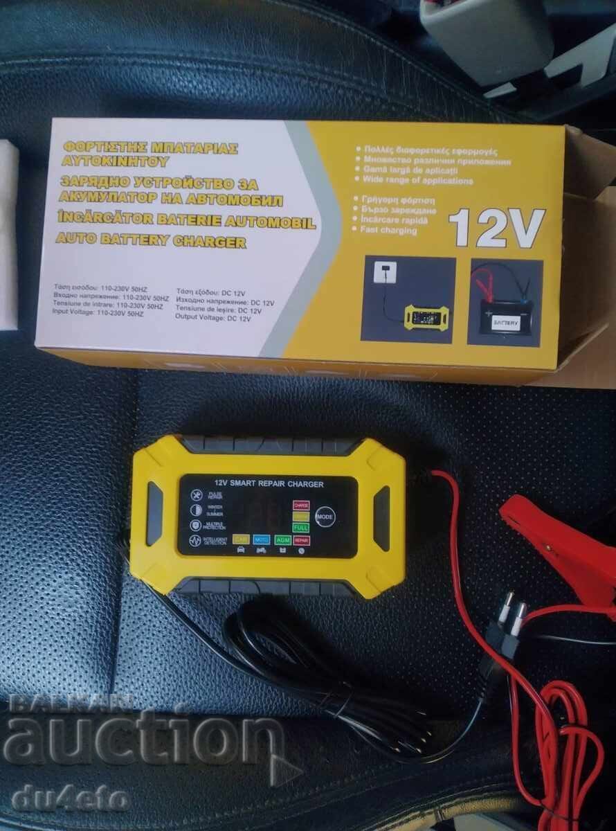 Battery charger pulse electronic charger