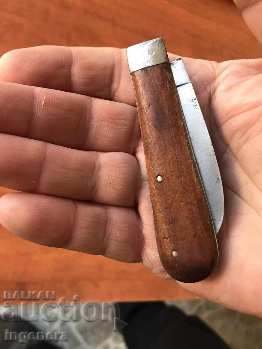 FOLDING KNIFE, OLD SHAFT, PERFECT BLADE - 5 FOLDING KNIFE, OLD SHAFT, PERFECT BLADE - 5