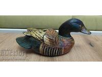 Woodcarving duck for connoisseurs