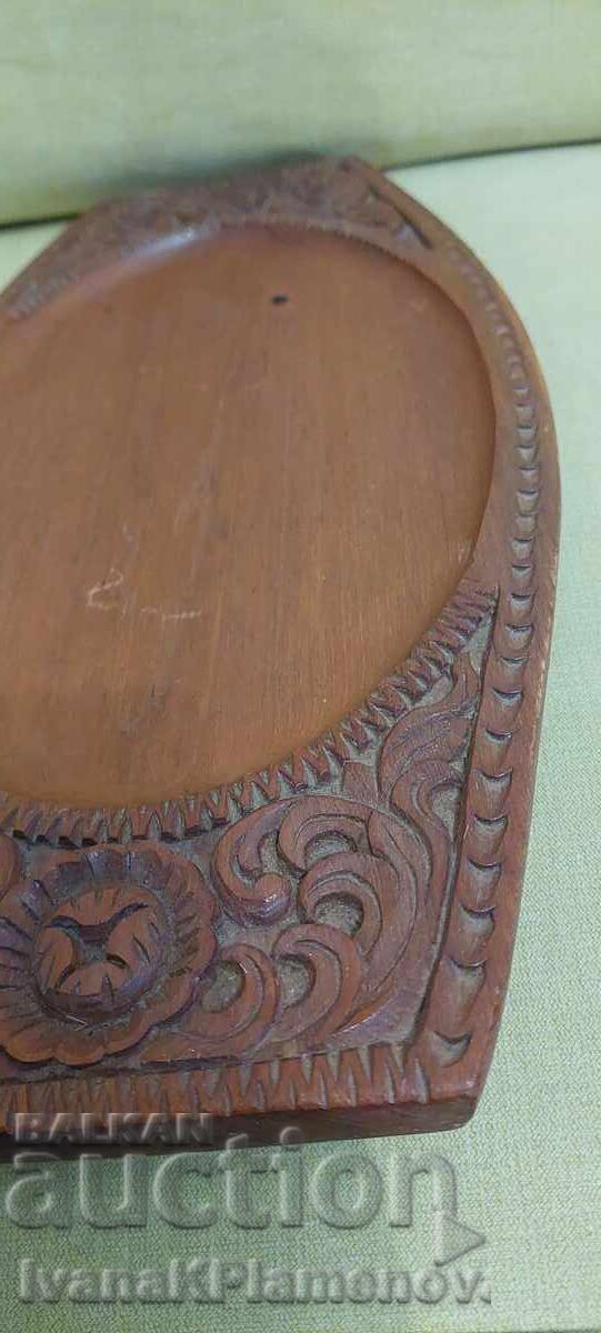 Woodcarving panel tray for connoisseurs - 7