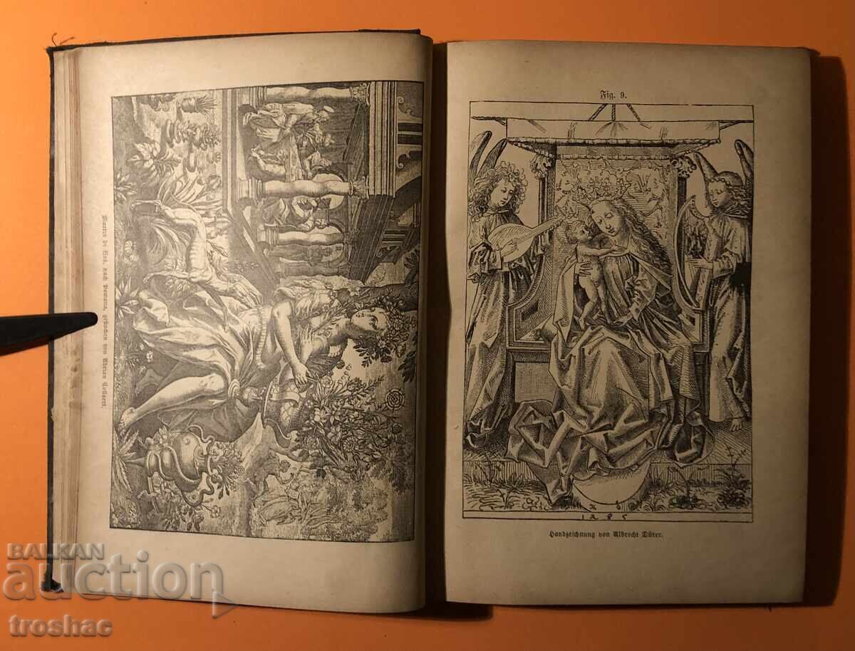 Cartea veche a artei Istoria artei Alvin Schultz 1884 cu preț € 21.00 | 41.07 BGN