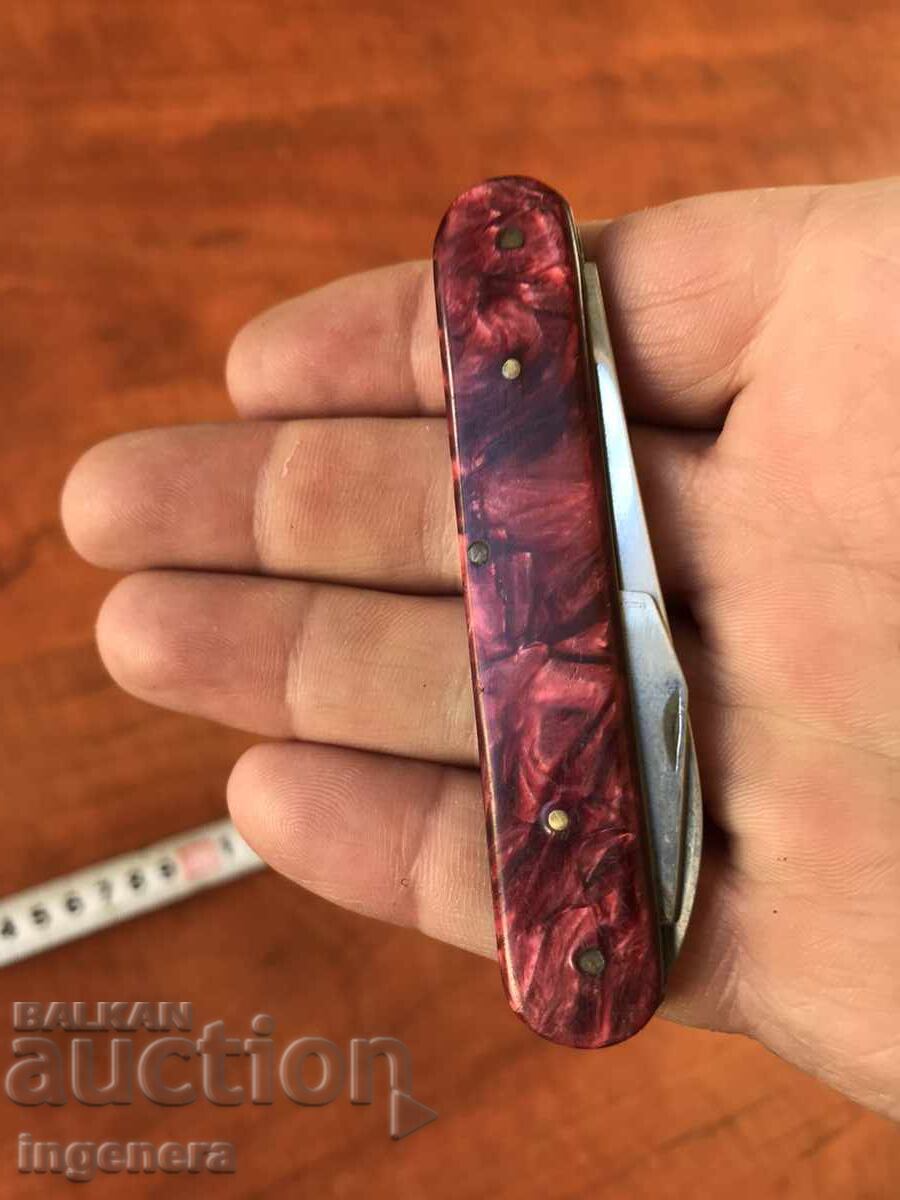 FOLDING KNIFE LEG ANTIQUE BLADE-LARGE THORN - 5 FOLDING KNIFE LEG ANTIQUE BLADE-LARGE THORN - 5