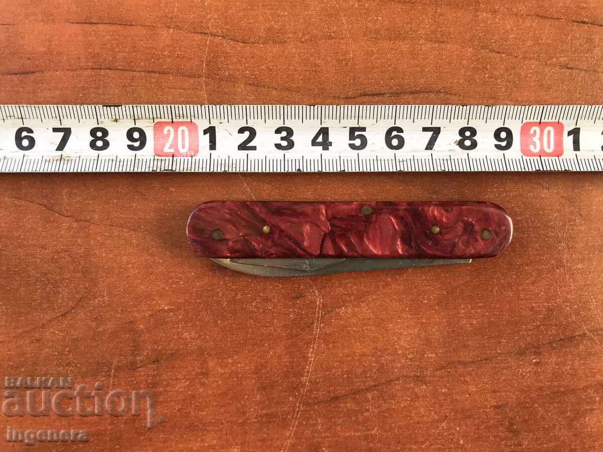 FOLDING KNIFE LEG ANTIQUE BLADE-LARGE THORN - 6 FOLDING KNIFE LEG ANTIQUE BLADE-LARGE THORN - 6