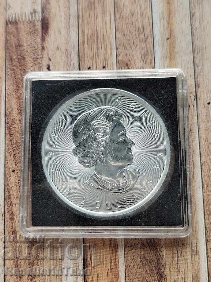 Инвестиционна сребърна монета 3/4 унция 2 dollars 2015 с цена 102.00 лв. | € 52.15 Инвестиционна сребърна монета 3/4 унция 2 dollars 2015 с цена 102.00 лв. | € 52.15