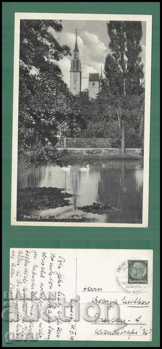 Germany DR Germany 1938 traveled Mi 516 kj2 Germany DR Germany 1938 traveled Mi 516 kj2