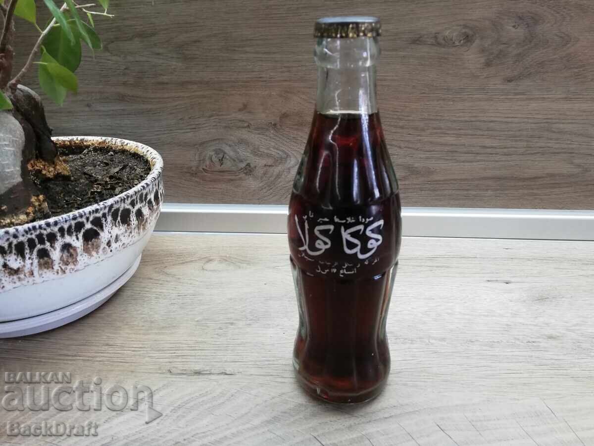 Παλιό μπουκάλι Coca Cola, Coca Cola Γαλλικά, Αραβική γλώσσα 1970 με τιμή 79.00 BGN | € 40.39 Παλιό μπουκάλι Coca Cola, Coca Cola Γαλλικά, Αραβική γλώσσα 1970 με τιμή 79.00 BGN | € 40.39