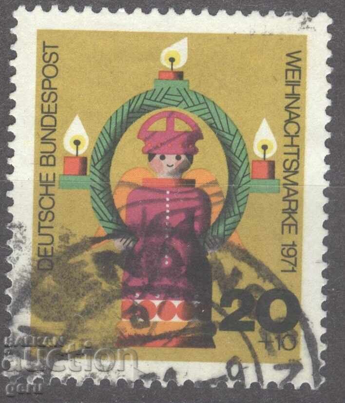 Germany BRD Germany FRG 1971 Mi 709 1j2 Germany BRD Germany FRG 1971 Mi 709 1j2