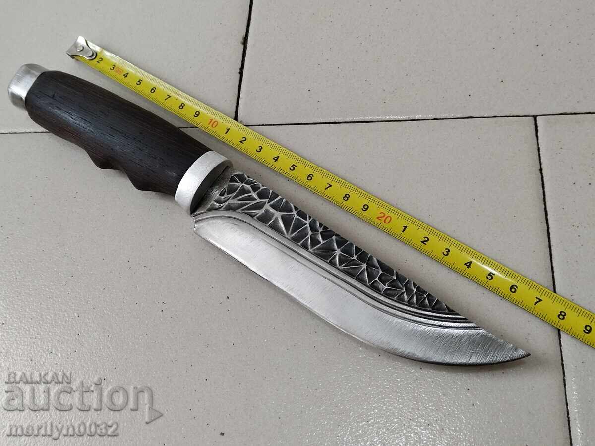 Delivery of An old tourist knife with a dagger blade Delivery of An old tourist knife with a dagger blade