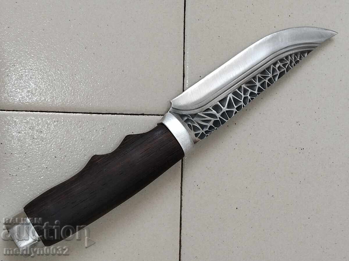 An old tourist knife with a dagger blade - 5 An old tourist knife with a dagger blade - 5