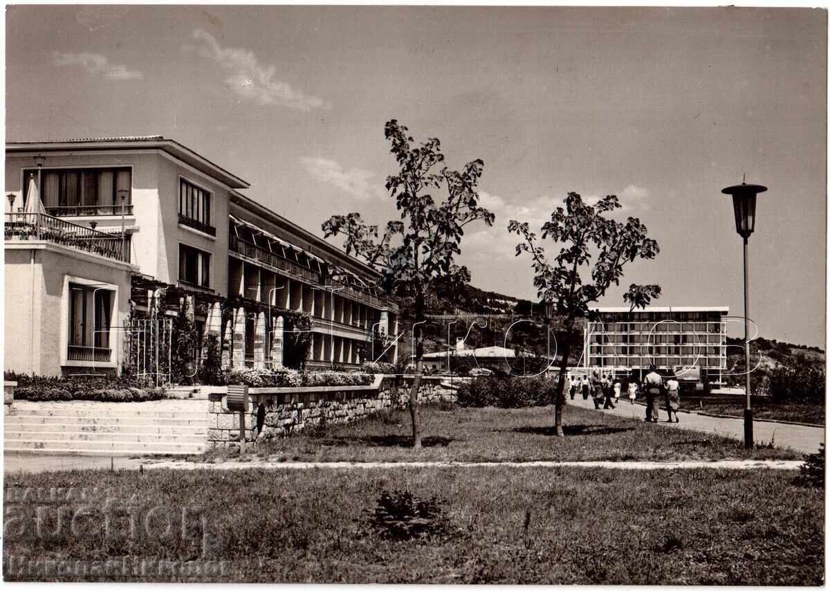 OLD CARD GOLDEN SANDS HOTELS IZGREV AND GLARUS D506 OLD CARD GOLDEN SANDS HOTELS IZGREV AND GLARUS D506