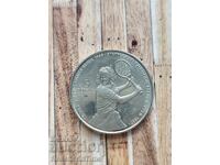 Commemorative coin 5 Dollars - Elizabeth II Steffi Graf