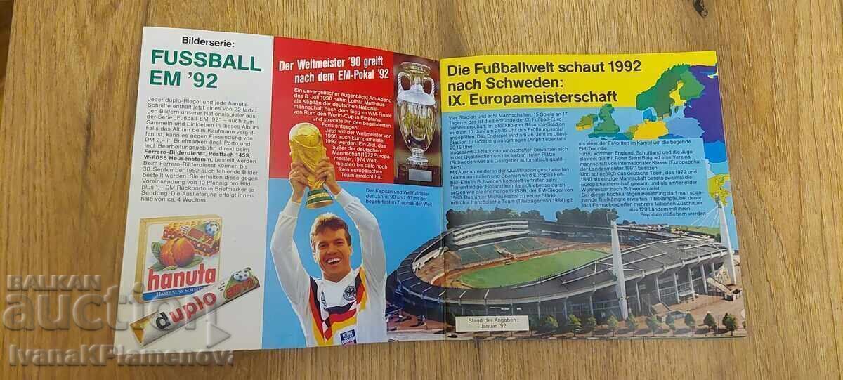 Licitație Album carte fotbal pentru colecționari excelent Licitație Album carte fotbal pentru colecționari excelent