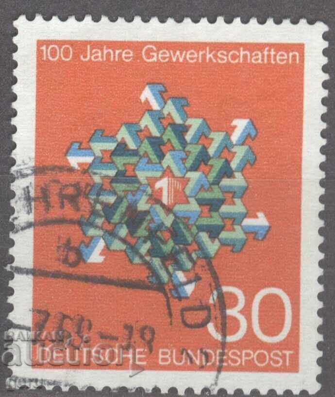 Germany BRD Германия ФРГ 1968 Mi 570 1j2 Germany BRD Германия ФРГ 1968 Mi 570 1j2