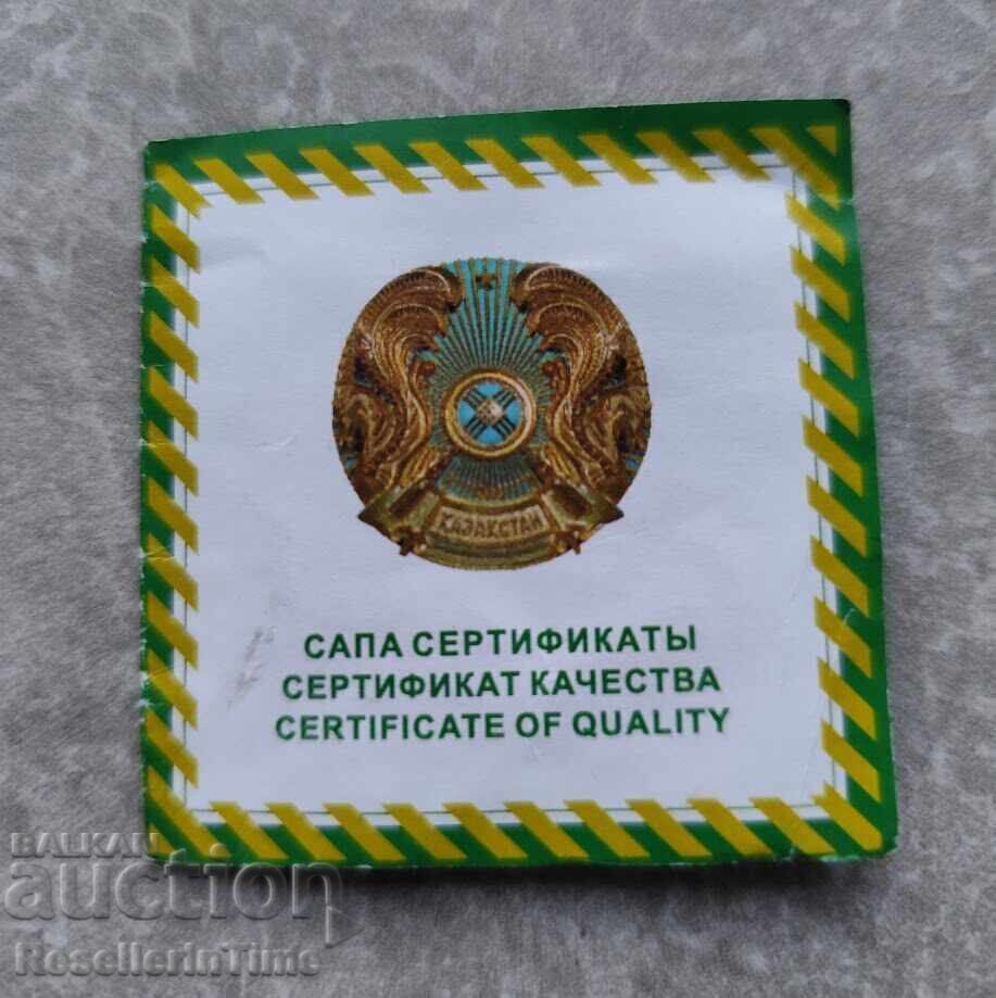 Commemorative silver coin 500 tenge, with certificate - 5 Commemorative silver coin 500 tenge, with certificate - 5