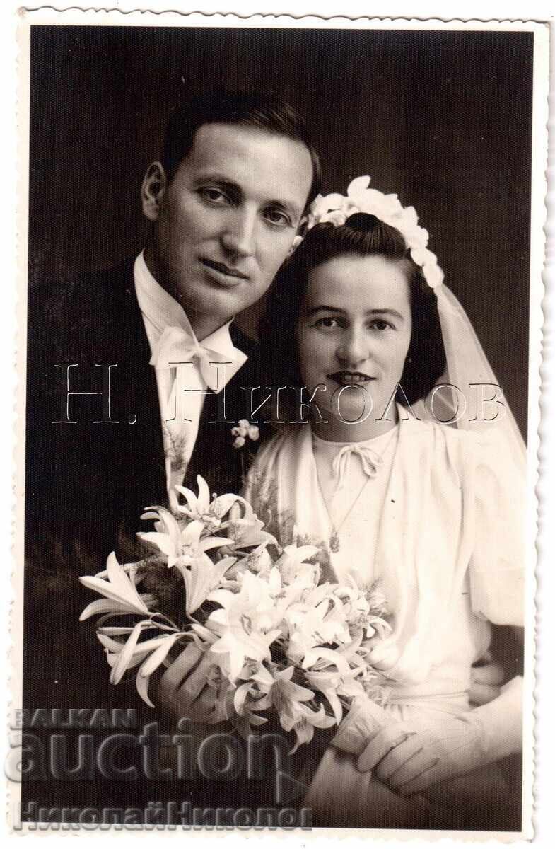 OLD PHOTO SAMOKOV YOUNG COUPLE PHOTO MUSALA D511 OLD PHOTO SAMOKOV YOUNG COUPLE PHOTO MUSALA D511