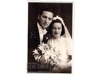 OLD PHOTO SAMOKOV YOUNG COUPLE PHOTO MUSALA D511