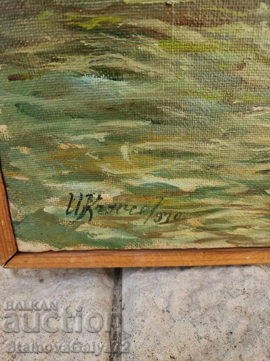 Ivan Kanchev - pânză de autor peisaj în ulei - 7 Ivan Kanchev - pânză de autor peisaj în ulei - 7