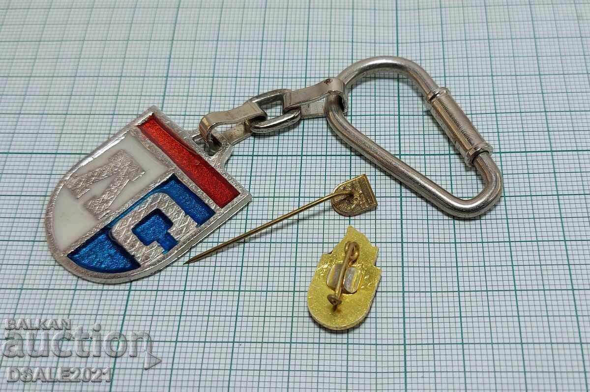 PFC LEVSKI football old key chain, badge, badges /ds1379 with price 60.00 BGN | € 30.68
