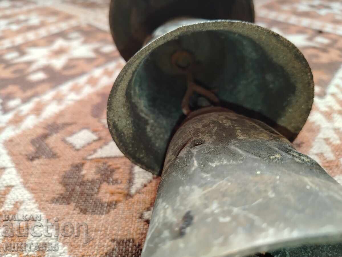 Стар наниз от чанове,чан, хлопка, звънец, камбана, тюмбелек - 6 Стар наниз от чанове,чан, хлопка, звънец, камбана, тюмбелек - 6