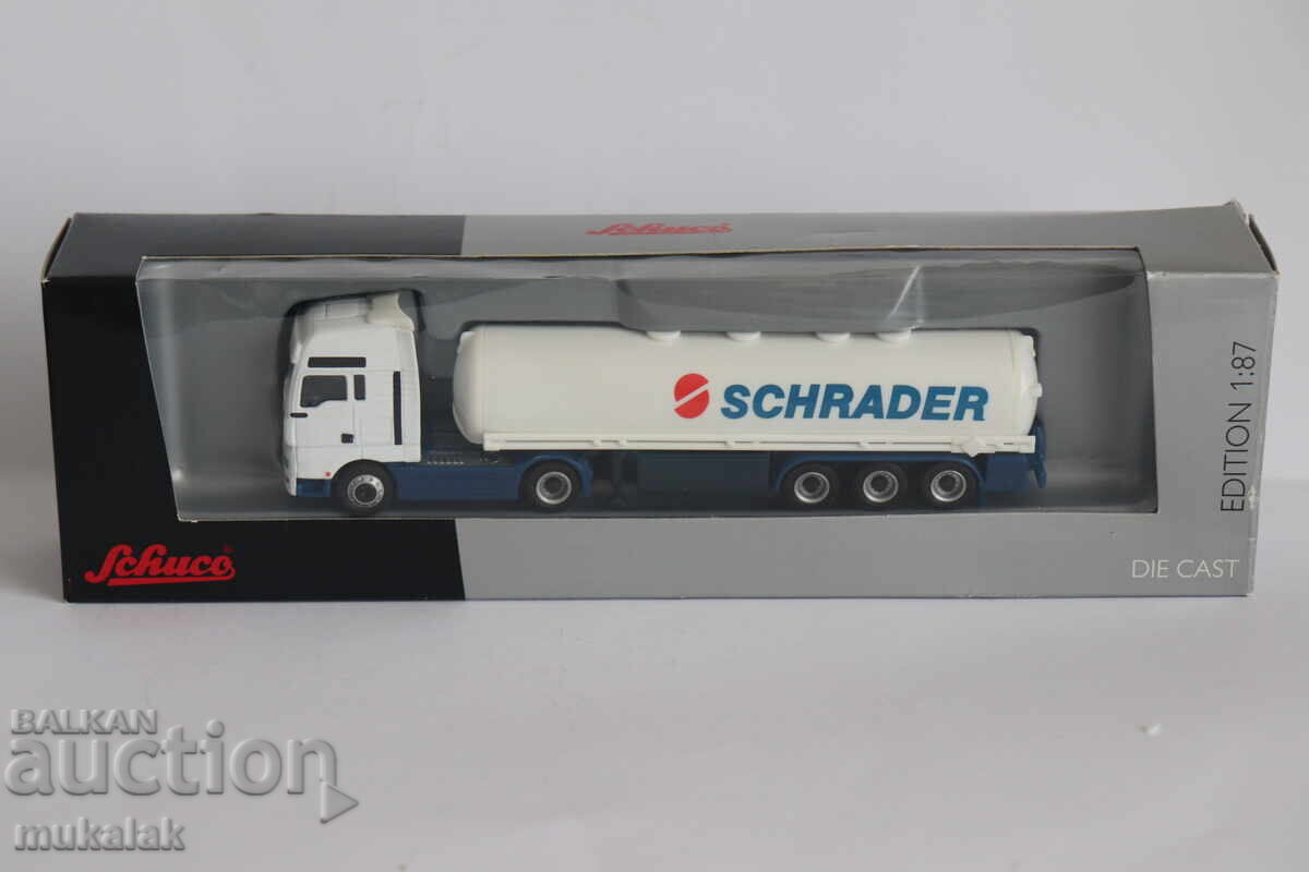 SCHUCO H0 1/87 MAN TGA TANK TRUCK MODEL TRUCK TOY SCHUCO H0 1/87 MAN TGA TANK TRUCK MODEL TRUCK TOY