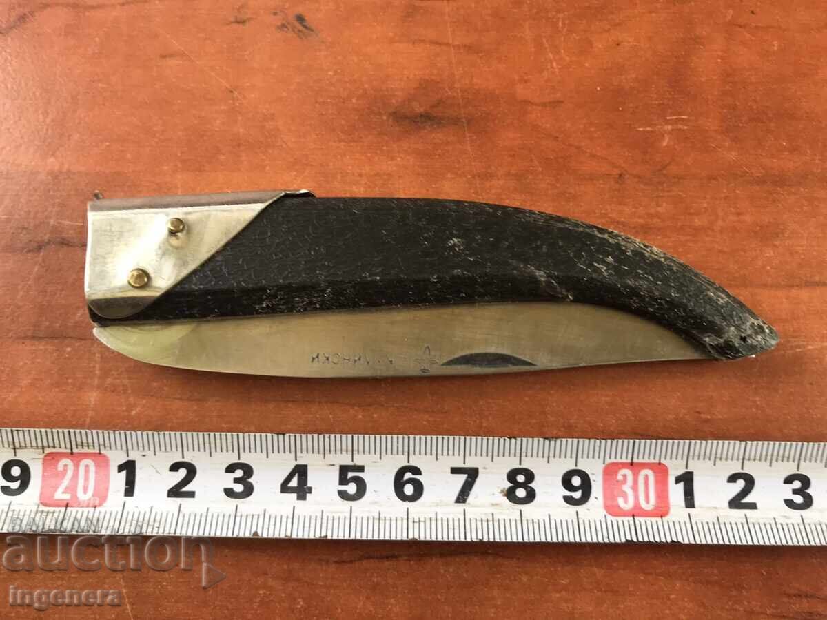 Delivery of FOLDING KNIFE, OLD SHAFT, MARKED BLADE Delivery of FOLDING KNIFE, OLD SHAFT, MARKED BLADE