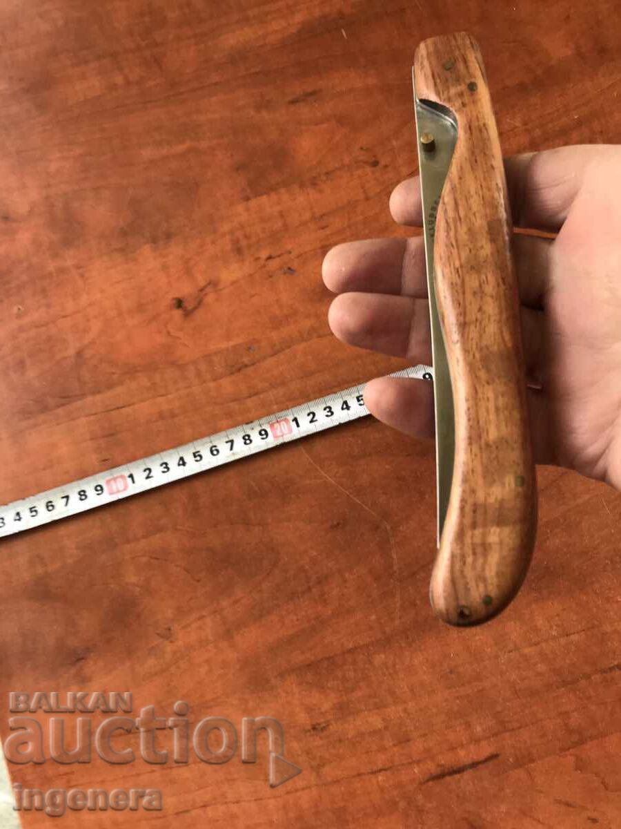 FOLDING KNIFE, OLD BLADE, MARKED - 6 FOLDING KNIFE, OLD BLADE, MARKED - 6