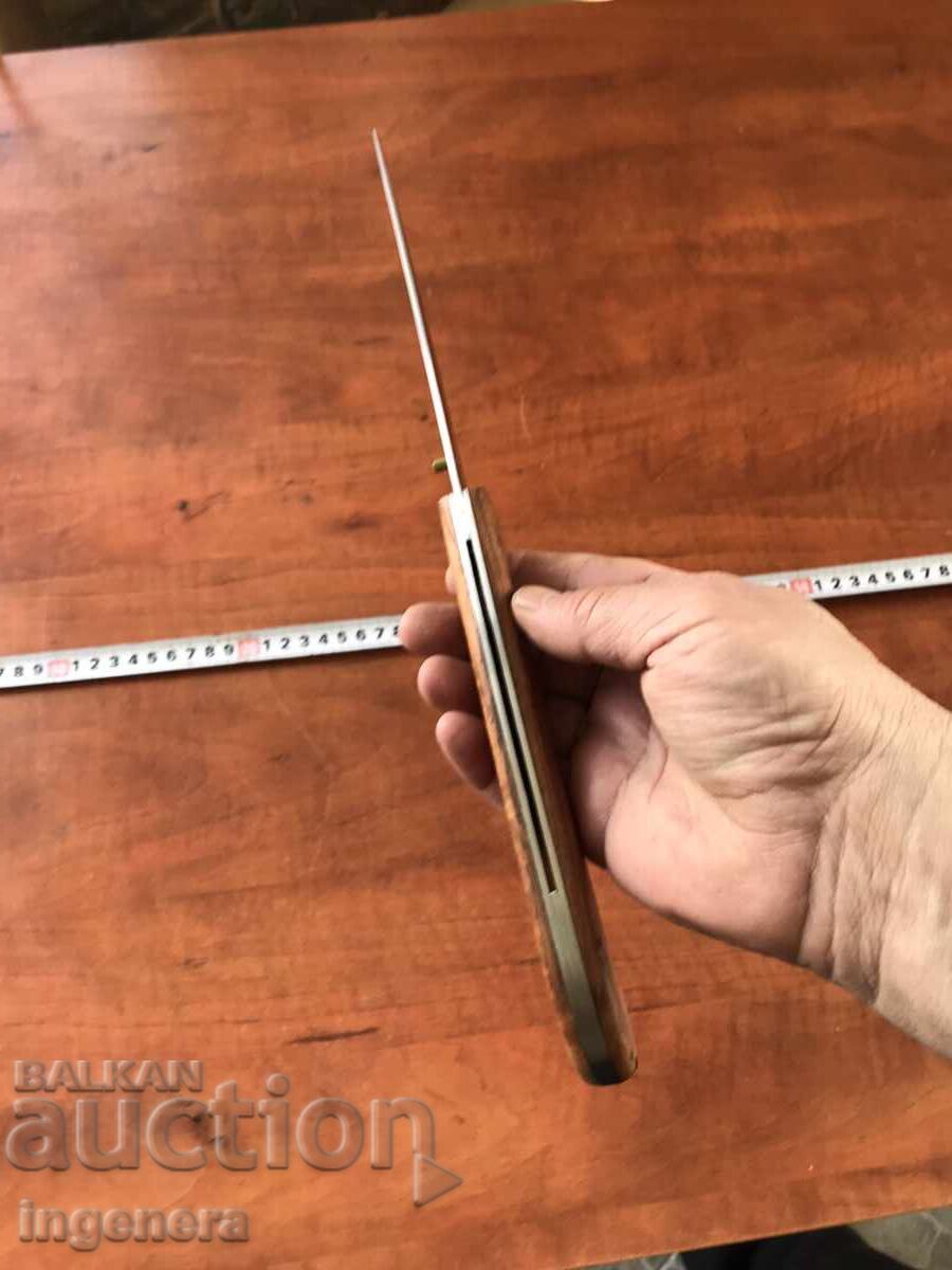 FOLDING KNIFE, OLD BLADE, MARKED - 7 FOLDING KNIFE, OLD BLADE, MARKED - 7