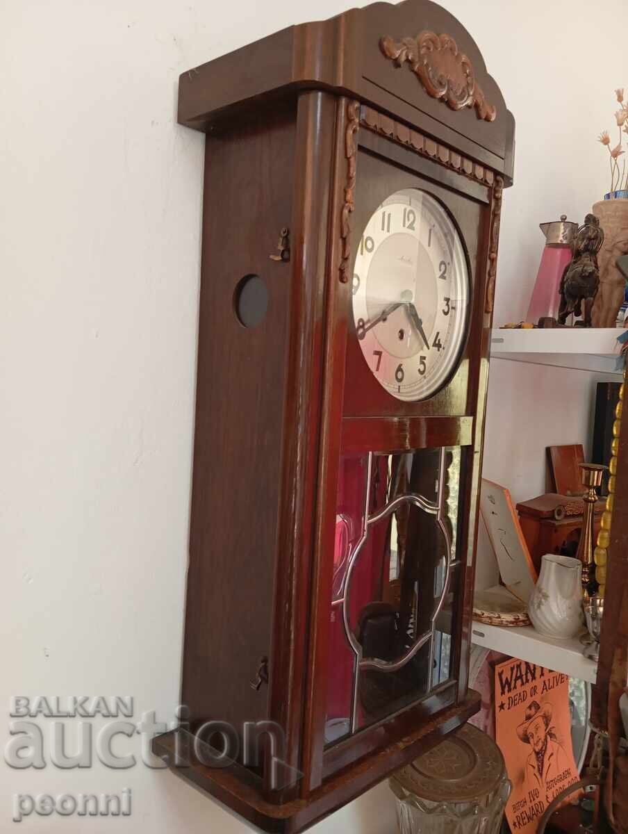 Large Wall Clock "Mauthe" big ben melody with price 350.00 BGN | € 178.95 Large Wall Clock "Mauthe" big ben melody with price 350.00 BGN | € 178.95