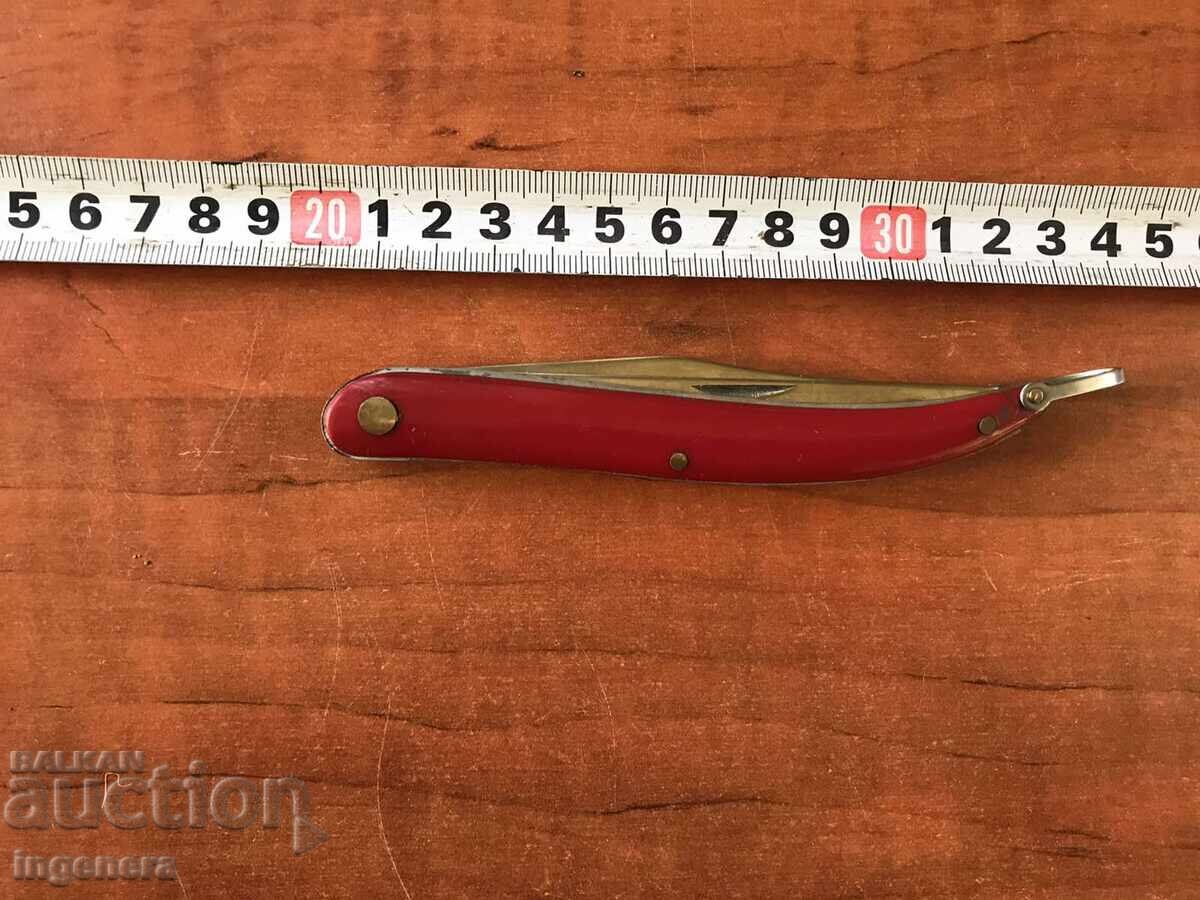 FOLDING KNIFE, OLD SHAFT, PERFECT BLADE - 6 FOLDING KNIFE, OLD SHAFT, PERFECT BLADE - 6