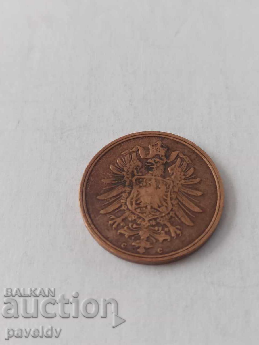 Delivery of 2 pfennig - 1876 - Germany Delivery of 2 pfennig - 1876 - Germany