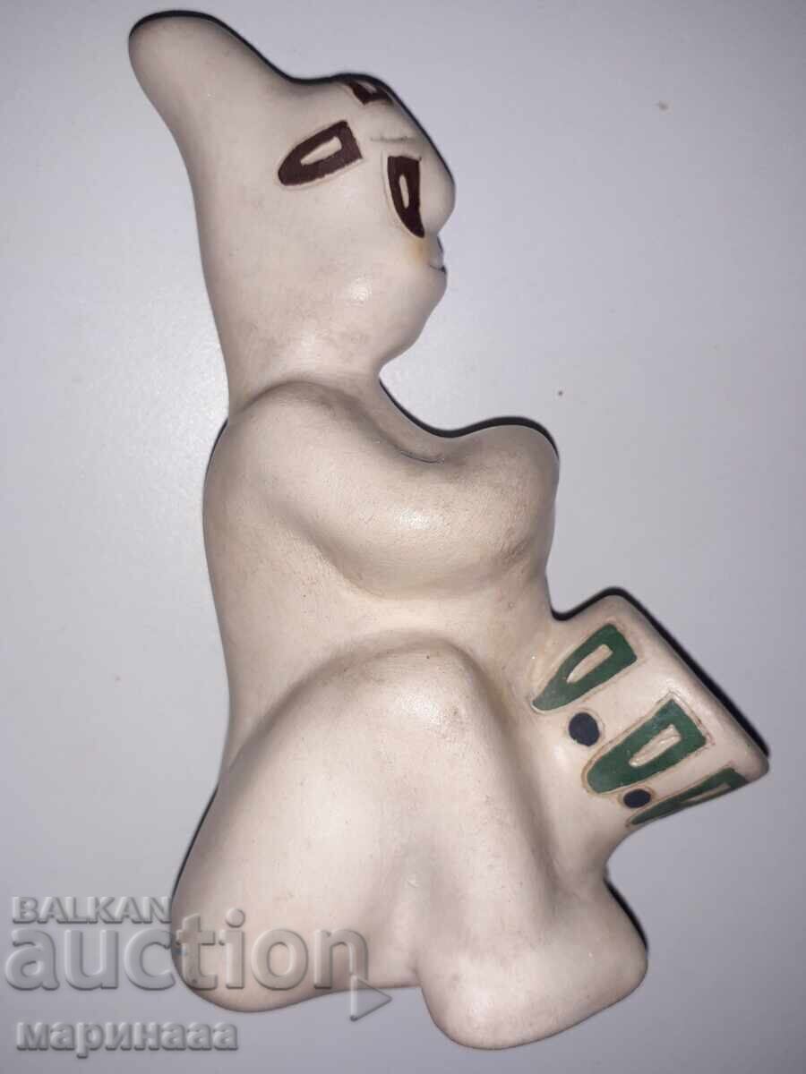 AUTHOR'S PIPE-FIGURE. CERAMICS AUTHOR'S PIPE-FIGURE. CERAMICS