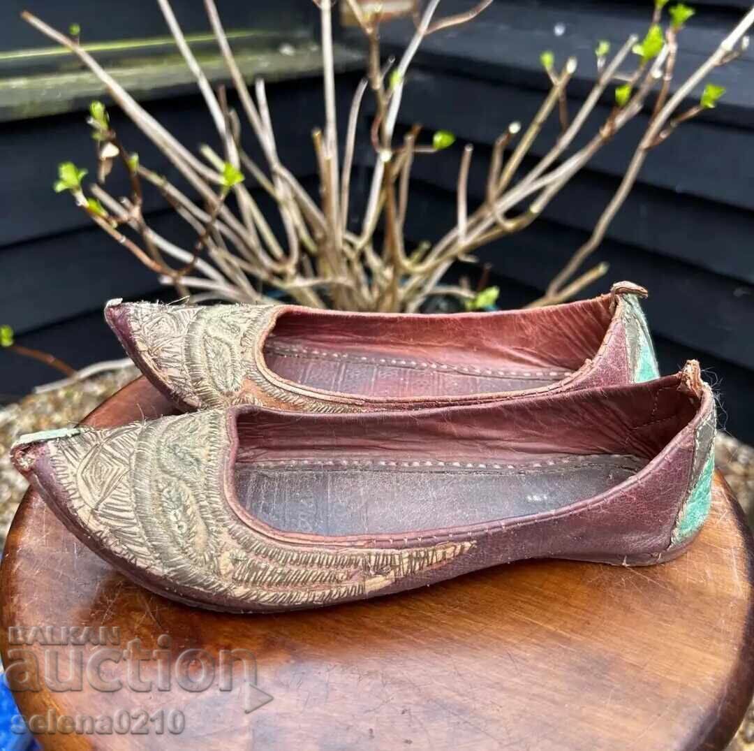 Authentic leather shoes